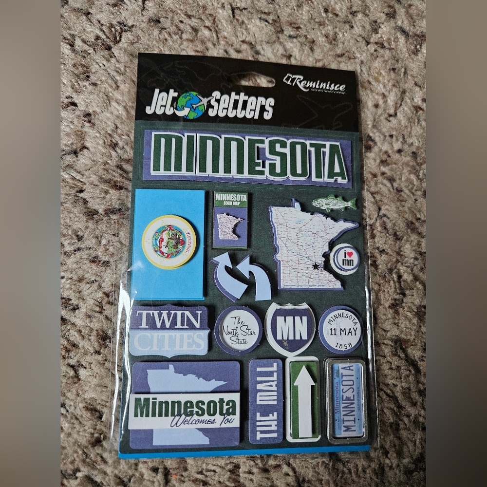 Minnesota Sticker Set - Multicolor